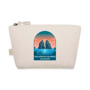 Affiche de voyage vintage des îles Galápagos en Équateur - Trousse biologique - nature - Devant