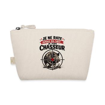 Je ne rate jamais ma cible : Je suis Chasseur - Trousse biologique - nature - Devant