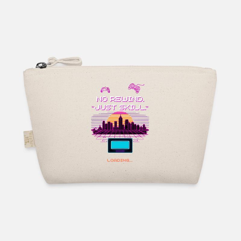 Design de jeu Retro Synthwave Pixel Vaporwave - Trousse biologique - nature