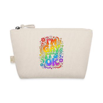 Je suis gay, ça va. - Trousse biologique - nature - Devant