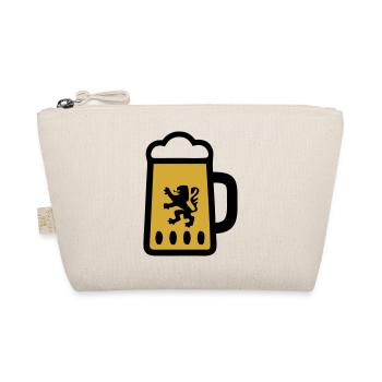 Beer Mug Bavaria Lions Coat of Arms Folk Festival - Organic Pouch - nature - Front