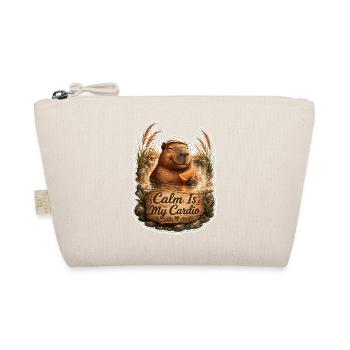 Calm Is My Cardio - Organic Pouch - nature - Front