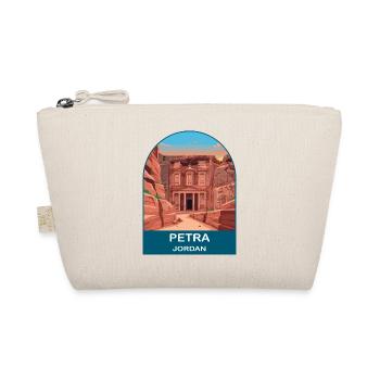 Illustration de voyage vintage Petra Jordan Treasury - Trousse biologique - nature - Devant