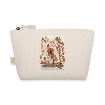 Grounded in Grace: Reaching for Light - Organic Pouch - nature - Front