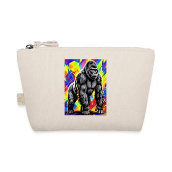 Gorilla - Bio-Täschchen - Natur - Vorne