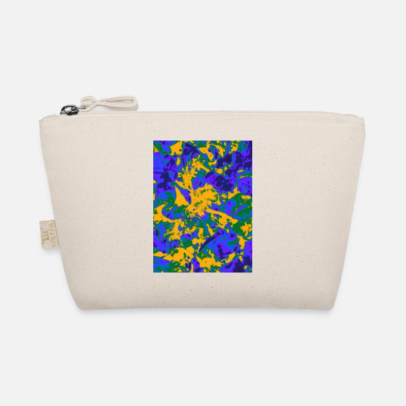 Explosion florale psychédélique néon Trousse biologique