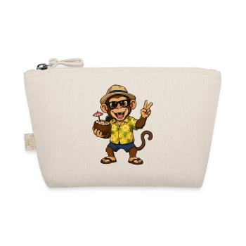 Tropical Monkey Party - Hawaii Vibes - Organic Pouch - nature - Front