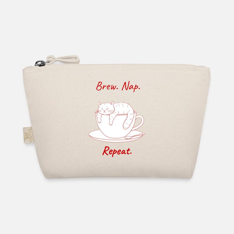 Brew. Nap. Repeat. — Slowly Co. Bio-Täschchen