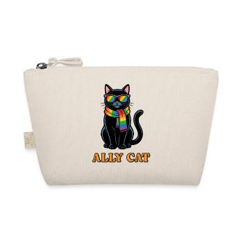 Pride-Monat LGBTQ – Ally Cat - Bio-Täschchen - Natur - Vorne