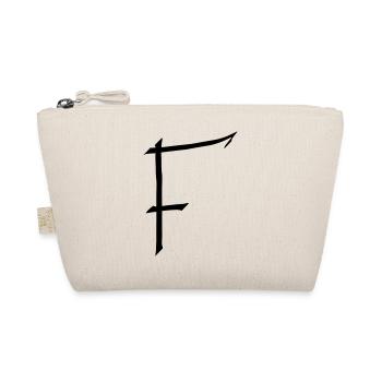 Letter F - Organic Pouch - nature - Front