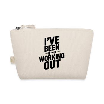 I've Been Working Out - Organic Pouch - nature - Front