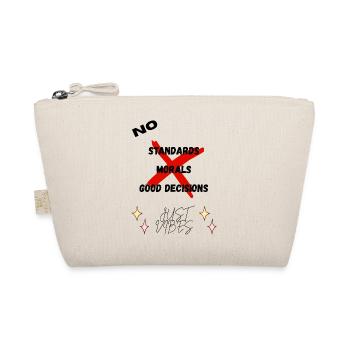 Just Vibes - Organic Pouch - nature - Front
