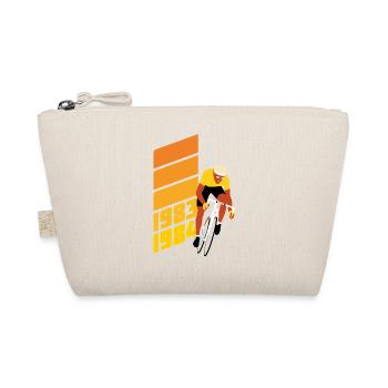 Cycling – Road Bike Retro Motif Winner 1983 1984 - Organic Pouch - nature - Front