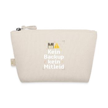 Kein Backup Kein Mitleid IT-Berater Admin - Bio-Täschchen - Natur - Vorne