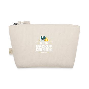 Kein Backup Kein Mitleid IT-Berater Admin - Bio-Täschchen - Natur - Vorne