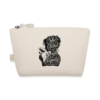 Silhouette de Force et de Dignité - Trousse biologique - nature - Devant
