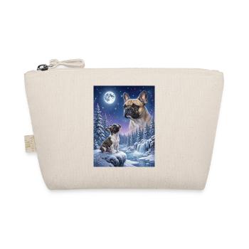 Hurlant au chien de la lune Bouledogue français - Trousse biologique - nature - Devant