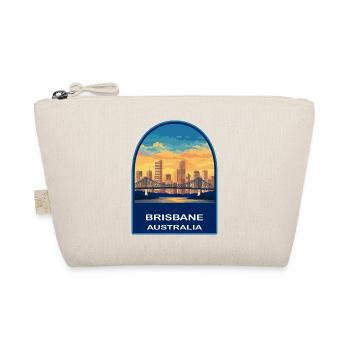 Brisbane Story Bridge Australia Skyline Sunset - Organic Pouch - nature - Front