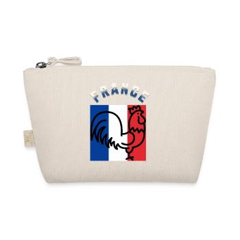 Coq et Tricolore: Art France - Trousse biologique - nature - Devant