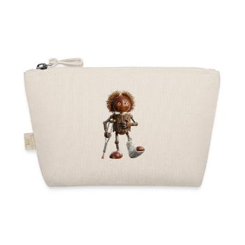 CHESTNUT BOT - The Cute Bio-Organic Robot - Organic Pouch - nature - Front