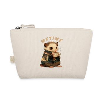 Moi Time Opossum avec Café - Trousse biologique - nature - Devant