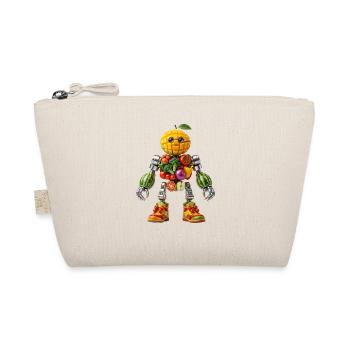 Mango Robot Art | Creative Food Design - Organic Pouch - nature - Front