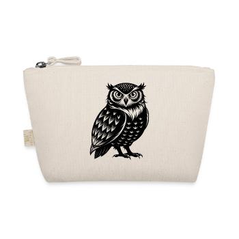 Snowy Owl - Organic Pouch - nature - Front