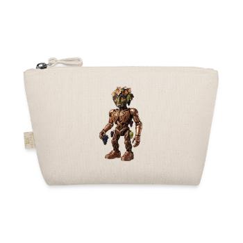 Grape Steampunk Robot Vine Golem - Organic Pouch - nature - Front