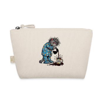 Good Morning Cat - Organic Pouch - nature - Front