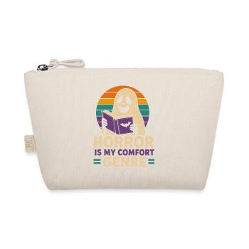 Horror Is My Comfort Genre Spirit - Organic Pouch - nature - Front