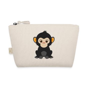Baby-Gorilla - Bio-Täschchen - Natur - Vorne