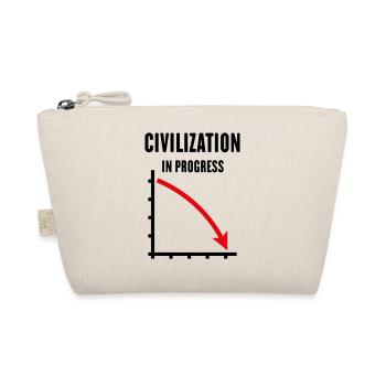 Civilization In Progress (Civilization POS Red 2C) - Organic Pouch - nature - Front