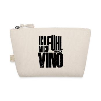 Ich fühl mich so Vino! - Bio-Täschchen - Natur - Vorne