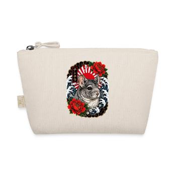 Chinchilla im japanischen Irezumi Tattoo Stil - Bio-Täschchen - Natur - Vorne