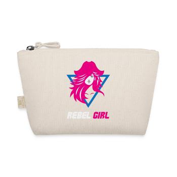 Rebel Girl Baddie Ästhetik - Bio-Täschchen - Natur - Vorne