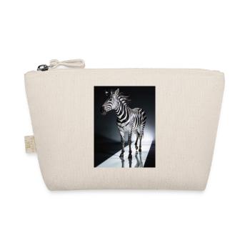 Zebra Light Trail - Organic Pouch - nature - Front