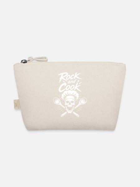 Rock and Cook Skull Chef - Organic Pouch - nature
