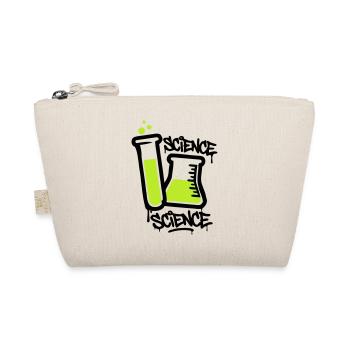 Chemistry Test Tube Logo - Organic Pouch - nature - Front