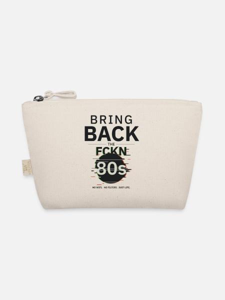BringBackTheFCKN80s - Bio-Täschchen - Natur