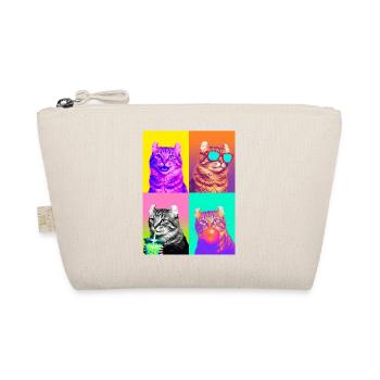 Cats American Curl Cat - Organic Pouch - nature - Front