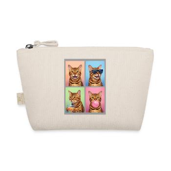 Cats Bengal Cat - Organic Pouch - nature - Front