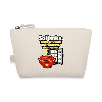 Soljanka DDR Nostalgie Kuehlschrank aufraeumen Wit - Organic Pouch - nature - Front