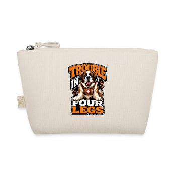 Saint Bernard - Organic Pouch - nature - Front