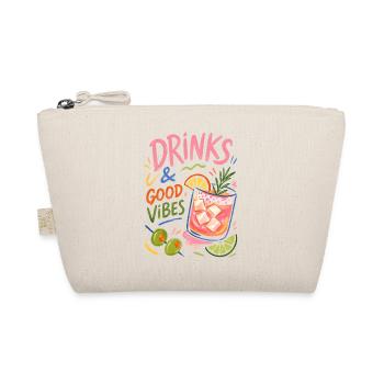 Colorful Cocktail Summer Party Drinks - Organic Pouch - nature - Front