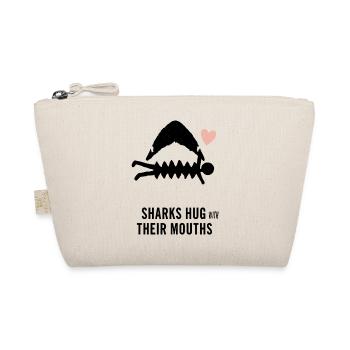 Sharks hug with their mouth - Organic Pouch - nature - Front