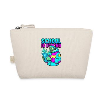 Die Schule kommt Winter '95 Handheld-Gamer Zombie - Bio-Täschchen - Natur - Vorne