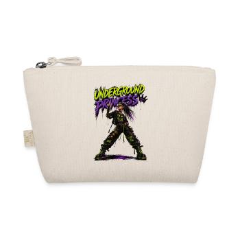 Underground Princess Neon Punk - Organic Pouch - nature - Front