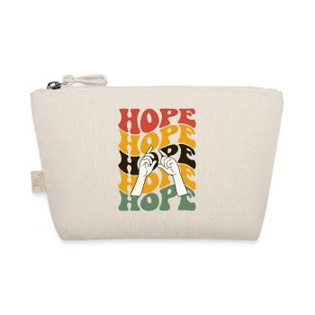 Années 70 rétro Hope Hope - Trousse biologique - nature - Devant