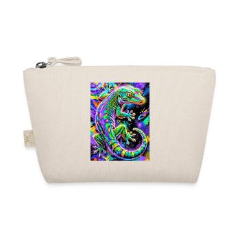 Gecko - Organic Pouch - nature - Front
