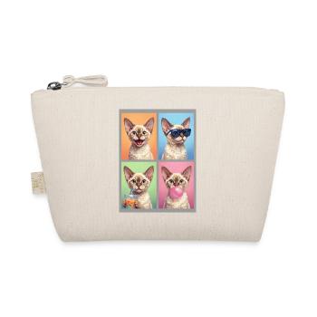 Cats Devon Rex Cat - Organic Pouch - nature - Front